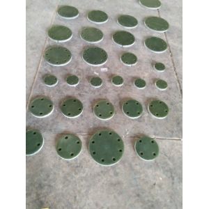 RTP-1 Fiberglass Flange With EPDM Gasket Material 120 Deg Temperature Rating