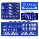 Customized Size VA Digit LCD Screen TN HTN FSTN Custom 7 Segment Monochrome