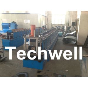 G.i Coil / Carbon Steel 1.5 - 2.5mm Roller Shutter Forming Machine For Rolling