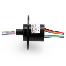 Continuous Transmission Micro Slip Ring Data Under 360° Unrestrained Rotation
