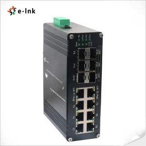Industrial L2+ 8-Port 10/100/1000T 802.3at PoE + 6-Port 1000X SFP Managed