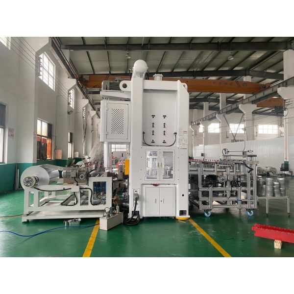 LK-T80 Food Container Punching Machine Energy-Efficient Reliable Performance for