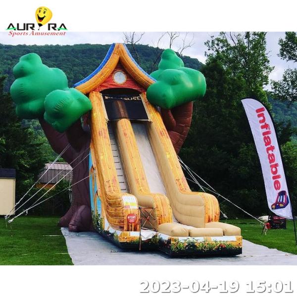 Commercial Inflatable Bounce House For Party unicorn themed combination