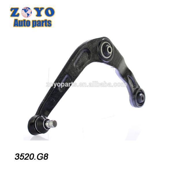 Left Wishbone Control Arm for Peugeot 206 3520.G8 524-409 and Nature Rubber Bushing
