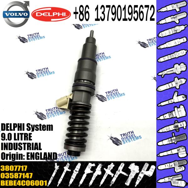 High Quality Diesel Fuel Injector 3807717 03807717 BEBE4C11001 For VOL PENTA