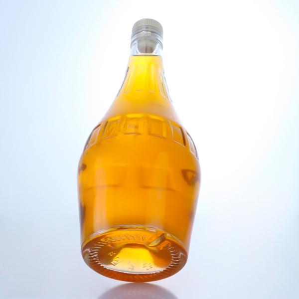 700ml Fancy Design Clear Flint Glass Bottle for Champagne Unique Shaped and Empty