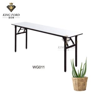 PVC Surface Rectangular Hotel Banquet Table 120*45*75CM
