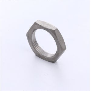 Wholesale Thread Casting Sanitary Stainless Steel 304 Pipe Fitting Hex Nut 1/2''-2.0'' Polished from china suppliers