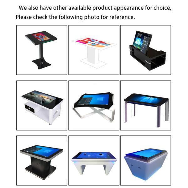 43 inch object recognition restaurants smart digital interactive price multitouch coffee table with android