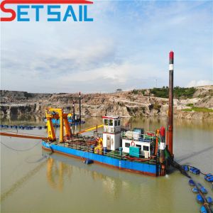 CTN Slot Type Sand Dredging Discharging Pipeline Dredger with Customer