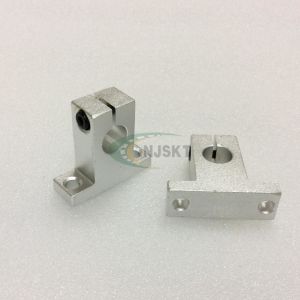 China Clear Anodize Linear Bearing Shaft Support SK30 Aluminum Alloy 30mm Diameter on sale