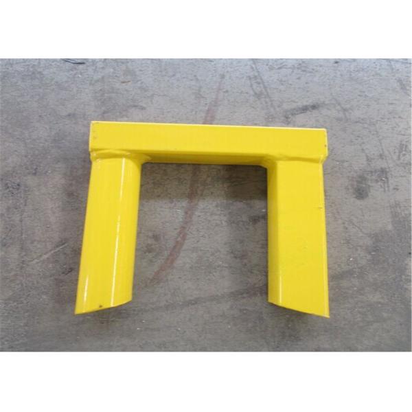 Powder coated canada temporary fence H 8’/2430mm*W10’/3048mm 2"x4"/50mm*100mm*8ga wire strore items powder coated yellow