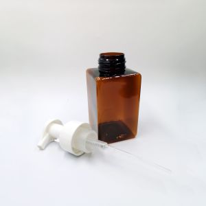 PET Square Foam Soap Airless Lotion Pump Bottle