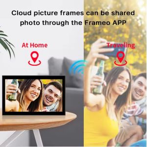 13.3'' App Control Digital Picture And Video Frame Digital Photo Frames