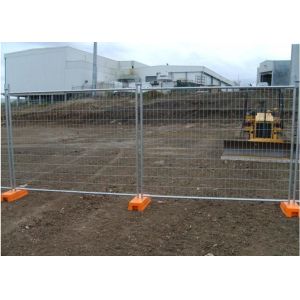 ISO9001 8foot Wide Temporary Steel Fencing For Residential Security
