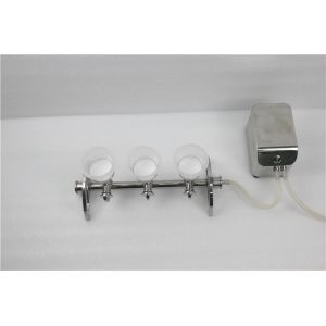 0.45μM 3 Head Membrance Laboratory Vacuum Filter Manifold For Pharmaceutical