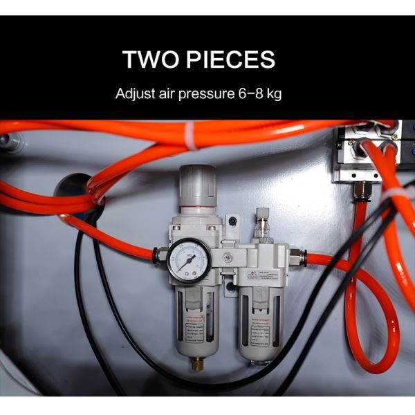 XS-50AC Pneumatic Double Head Round Bar Pipe Chamfering Machine
