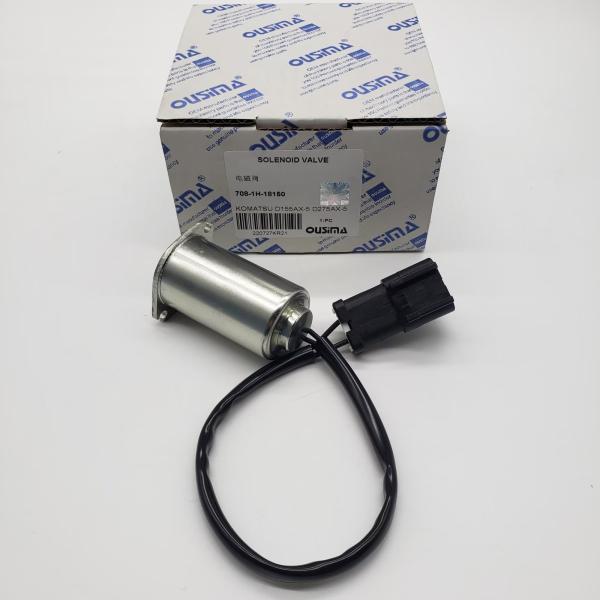 708-1H-18150 Excavator Solenoid Valve For Komatsu D155AX-5 D275AX-5