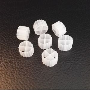 HDPE Plastic White K1 Moving Bed Filter Bio Media 12*9mm For Aquaculture
