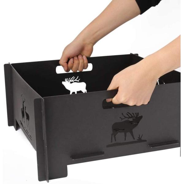 Portable Charcoal Campground Fire Pit