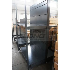 Single Side Pegboard Retail Gondola Shelving System ISO9001 Certification