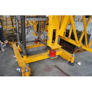Mobile Elevating Mast Climbing Work Platform Steel Galvanized 3 Phase