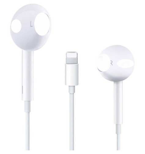 Fashion In Ear Stereo Headphones With Microphone / Wired Bluetooth Earphone For