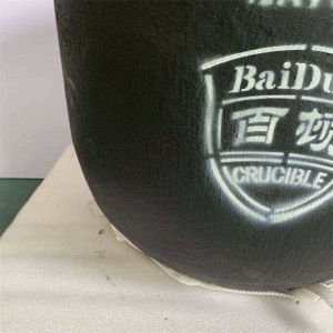 Silicon Carbide Graphite Copper Melting Crucible for Industrial Use