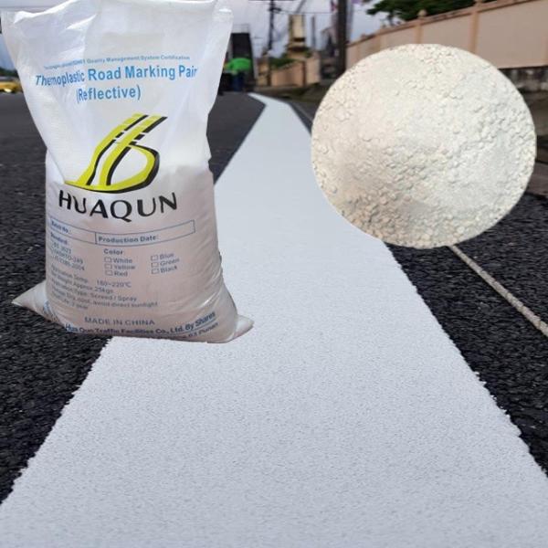 Thermoplastic Road Marking Paint with Strong Wear Resistance and Reflective