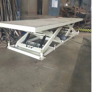 3Tons Double Scissor Hydraulic Lift Table Or Long Size Lift Table 1.6m Lifting