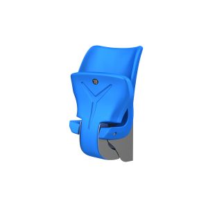 Automatically Folding HDPE Tip Up Chair Optional Armrest And Seat Color