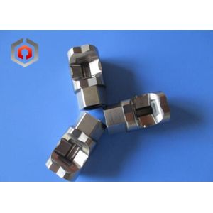 Custom Made Tungsten Parts / Pure Tungsten Nuts And Screws ISO / RoHs Approval