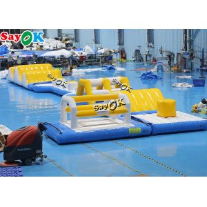 Customized Giant Adult Water Inflatable Obstacle Course Inflatable Water Pillow