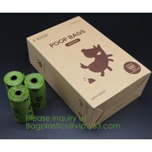 64 Gallon compostable trash bag biodegradable garbage bag, 0.9 Mil, 47"W x 60"H