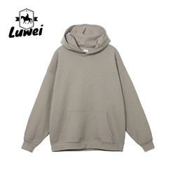 Premium Custom Blank Oversized Sweatshirt Pullover 100% Cotton Drop Shoulder