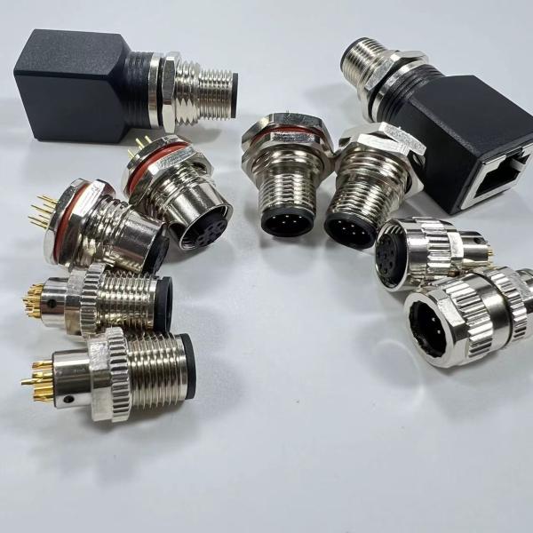 Quality Gold Plated Panel Mount Electrical Automotive Sensor Connectors For Harsh Environments for sale