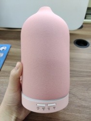 HOMEFISH PP Ceramic Aromatherapy Ultrasonic Aroma Humidifier 2.4MHz