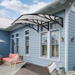 Wholesale CE Aluminum 100cm Door Window Awning Canopy from china suppliers