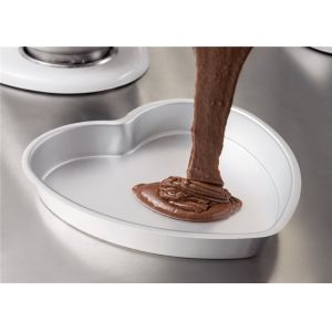 RK Bakeware China Foodservice NSF 142*134*55 Aluminum Heart Shape Cake Pan Loose