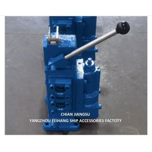 WINCH CONTROL VALVE UNIT BLOCK OF THE HYDRAULIC SYSTEM MODEL 35SFRE-MO50-H4