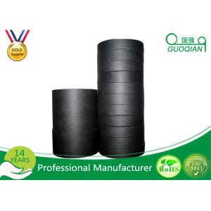 75mm x 3 Custom Black Colored Masking Tape For Industrial Utility