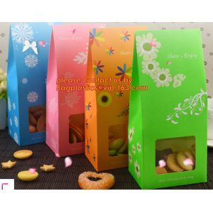 Food Paper Bags Direct Supplier for Bakery with Clear Window, Grease-proof