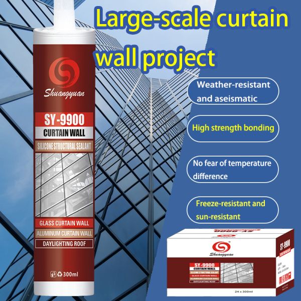 UV Stable Structural Glazing Sealant One Component Two Component Solvent Free