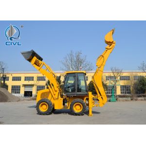 Backhoe Loader Mini Tractor With Bucket for Farm