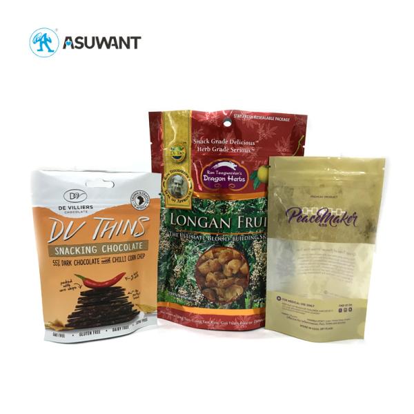 Quality MSDS CPPAL Resealable Stand Up Pouch Gravure Printing for sale