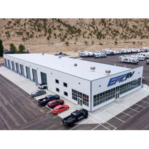 Buy cheap Portal Frame Steel Structure Building Warehouse Pre Engineered Metal Commercial from wholesalers