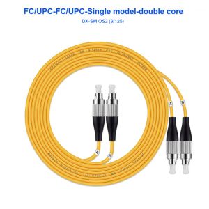 Optical Fiber Jumper FC/UPC~FC/UPC Single-Mode Dual-Core Carrier-Grade OS2