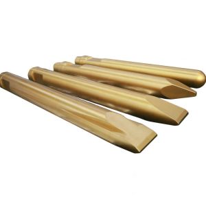 Komat TOR23S Wedge Hydraulic Breaker Chisel Conical Point 42crmo