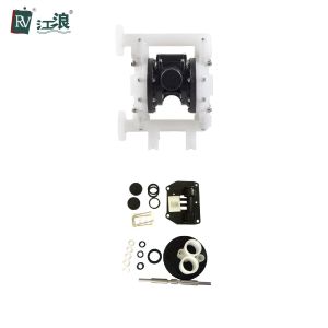 China 1 Aodd Pump Air Consumption 22.5L/S Pneumatic Diaphragm Pump With PP Center Block on sale