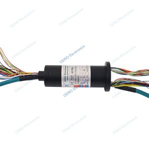 Low temperature Slip Ring with Ethernet Signal and Electric power for industry